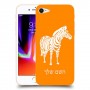 זברה כיסוי מגן קשיח בעיצוב אישי עם השם שלך ל Apple iPhone 8 יחידה אחת סקרין מובייל