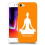 יוגה כיסוי מגן קשיח בעיצוב אישי עם השם שלך ל Apple iPhone 8 יחידה אחת סקרין מובייל
