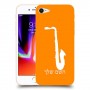 סקספון כיסוי מגן קשיח בעיצוב אישי עם השם שלך ל Apple iPhone 8 יחידה אחת סקרין מובייל