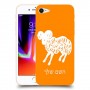 טלה כיסוי מגן קשיח בעיצוב אישי עם השם שלך ל Apple iPhone 8 יחידה אחת סקרין מובייל