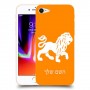 אריה כיסוי מגן קשיח בעיצוב אישי עם השם שלך ל Apple iPhone 8 יחידה אחת סקרין מובייל