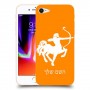 קשת כיסוי מגן קשיח בעיצוב אישי עם השם שלך ל Apple iPhone 8 יחידה אחת סקרין מובייל