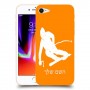 סקִי כיסוי מגן קשיח בעיצוב אישי עם השם שלך ל Apple iPhone 8 יחידה אחת סקרין מובייל