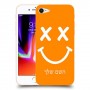 סמיילי כיסוי מגן קשיח בעיצוב אישי עם השם שלך ל Apple iPhone 8 יחידה אחת סקרין מובייל