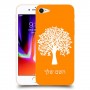 עץ כיסוי מגן קשיח בעיצוב אישי עם השם שלך ל Apple iPhone 8 יחידה אחת סקרין מובייל