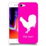 תרנגול כיסוי מגן קשיח בעיצוב אישי עם השם שלך ל Apple iPhone 8 יחידה אחת סקרין מובייל