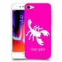 עקרב כיסוי מגן קשיח בעיצוב אישי עם השם שלך ל Apple iPhone 8 יחידה אחת סקרין מובייל