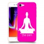 יוגה כיסוי מגן קשיח בעיצוב אישי עם השם שלך ל Apple iPhone 8 יחידה אחת סקרין מובייל