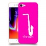סקספון כיסוי מגן קשיח בעיצוב אישי עם השם שלך ל Apple iPhone 8 יחידה אחת סקרין מובייל
