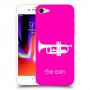 חצוצרה כיסוי מגן קשיח בעיצוב אישי עם השם שלך ל Apple iPhone 8 יחידה אחת סקרין מובייל