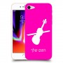 כינור כיסוי מגן קשיח בעיצוב אישי עם השם שלך ל Apple iPhone 8 יחידה אחת סקרין מובייל