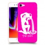 דלי כיסוי מגן קשיח בעיצוב אישי עם השם שלך ל Apple iPhone 8 יחידה אחת סקרין מובייל