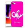 עקרב כיסוי מגן קשיח בעיצוב אישי עם השם שלך ל Apple iPhone 8 יחידה אחת סקרין מובייל