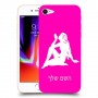 בתולה כיסוי מגן קשיח בעיצוב אישי עם השם שלך ל Apple iPhone 8 יחידה אחת סקרין מובייל