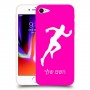רץ כיסוי מגן קשיח בעיצוב אישי עם השם שלך ל Apple iPhone 8 יחידה אחת סקרין מובייל