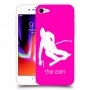 סקִי כיסוי מגן קשיח בעיצוב אישי עם השם שלך ל Apple iPhone 8 יחידה אחת סקרין מובייל