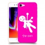 וודו כיסוי מגן קשיח בעיצוב אישי עם השם שלך ל Apple iPhone 8 יחידה אחת סקרין מובייל