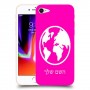 עולם כיסוי מגן קשיח בעיצוב אישי עם השם שלך ל Apple iPhone 8 יחידה אחת סקרין מובייל
