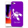 עקרב כיסוי מגן קשיח בעיצוב אישי עם השם שלך ל Apple iPhone 8 יחידה אחת סקרין מובייל