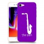 סקספון כיסוי מגן קשיח בעיצוב אישי עם השם שלך ל Apple iPhone 8 יחידה אחת סקרין מובייל