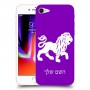 אריה כיסוי מגן קשיח בעיצוב אישי עם השם שלך ל Apple iPhone 8 יחידה אחת סקרין מובייל