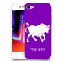 שור כיסוי מגן קשיח בעיצוב אישי עם השם שלך ל Apple iPhone 8 יחידה אחת סקרין מובייל