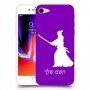 סמוראי כיסוי מגן קשיח בעיצוב אישי עם השם שלך ל Apple iPhone 8 יחידה אחת סקרין מובייל