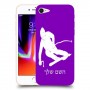 סקִי כיסוי מגן קשיח בעיצוב אישי עם השם שלך ל Apple iPhone 8 יחידה אחת סקרין מובייל