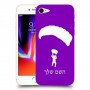 צניחה חופשית כיסוי מגן קשיח בעיצוב אישי עם השם שלך ל Apple iPhone 8 יחידה אחת סקרין מובייל