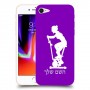 שוליים - אישה כיסוי מגן קשיח בעיצוב אישי עם השם שלך ל Apple iPhone 8 יחידה אחת סקרין מובייל