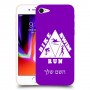 טריאתלון כיסוי מגן קשיח בעיצוב אישי עם השם שלך ל Apple iPhone 8 יחידה אחת סקרין מובייל