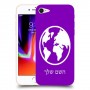 עולם כיסוי מגן קשיח בעיצוב אישי עם השם שלך ל Apple iPhone 8 יחידה אחת סקרין מובייל