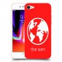 עולם כיסוי מגן קשיח בעיצוב אישי עם השם שלך ל Apple iPhone 8 יחידה אחת סקרין מובייל