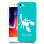 עקרב כיסוי מגן קשיח בעיצוב אישי עם השם שלך ל Apple iPhone 8 יחידה אחת סקרין מובייל