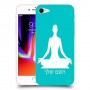 יוגה כיסוי מגן קשיח בעיצוב אישי עם השם שלך ל Apple iPhone 8 יחידה אחת סקרין מובייל