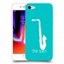 סקספון כיסוי מגן קשיח בעיצוב אישי עם השם שלך ל Apple iPhone 8 יחידה אחת סקרין מובייל