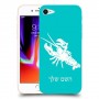 סרטן כיסוי מגן קשיח בעיצוב אישי עם השם שלך ל Apple iPhone 8 יחידה אחת סקרין מובייל