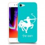 קשת כיסוי מגן קשיח בעיצוב אישי עם השם שלך ל Apple iPhone 8 יחידה אחת סקרין מובייל