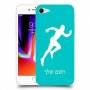 רץ כיסוי מגן קשיח בעיצוב אישי עם השם שלך ל Apple iPhone 8 יחידה אחת סקרין מובייל