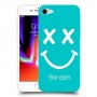 סמיילי כיסוי מגן קשיח בעיצוב אישי עם השם שלך ל Apple iPhone 8 יחידה אחת סקרין מובייל
