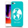 עולם כיסוי מגן קשיח בעיצוב אישי עם השם שלך ל Apple iPhone 8 יחידה אחת סקרין מובייל