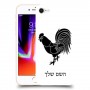 תרנגול כיסוי מגן קשיח בעיצוב אישי עם השם שלך ל Apple iPhone 8 יחידה אחת סקרין מובייל