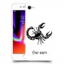 עקרב כיסוי מגן קשיח בעיצוב אישי עם השם שלך ל Apple iPhone 8 יחידה אחת סקרין מובייל