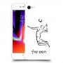 שחקן כדורעף כיסוי מגן קשיח בעיצוב אישי עם השם שלך ל Apple iPhone 8 יחידה אחת סקרין מובייל