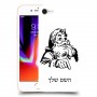 סנטה קלאוס כיסוי מגן קשיח בעיצוב אישי עם השם שלך ל Apple iPhone 8 יחידה אחת סקרין מובייל