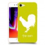 תרנגול כיסוי מגן קשיח בעיצוב אישי עם השם שלך ל Apple iPhone 8 יחידה אחת סקרין מובייל