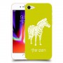 זברה כיסוי מגן קשיח בעיצוב אישי עם השם שלך ל Apple iPhone 8 יחידה אחת סקרין מובייל