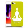 יוגה כיסוי מגן קשיח בעיצוב אישי עם השם שלך ל Apple iPhone 8 יחידה אחת סקרין מובייל