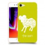 טלה כיסוי מגן קשיח בעיצוב אישי עם השם שלך ל Apple iPhone 8 יחידה אחת סקרין מובייל