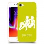 תאומים כיסוי מגן קשיח בעיצוב אישי עם השם שלך ל Apple iPhone 8 יחידה אחת סקרין מובייל